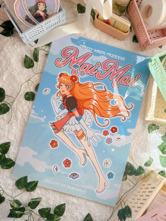 13”x19” BLOOM Hmong girl Maimai poster by Fumibean