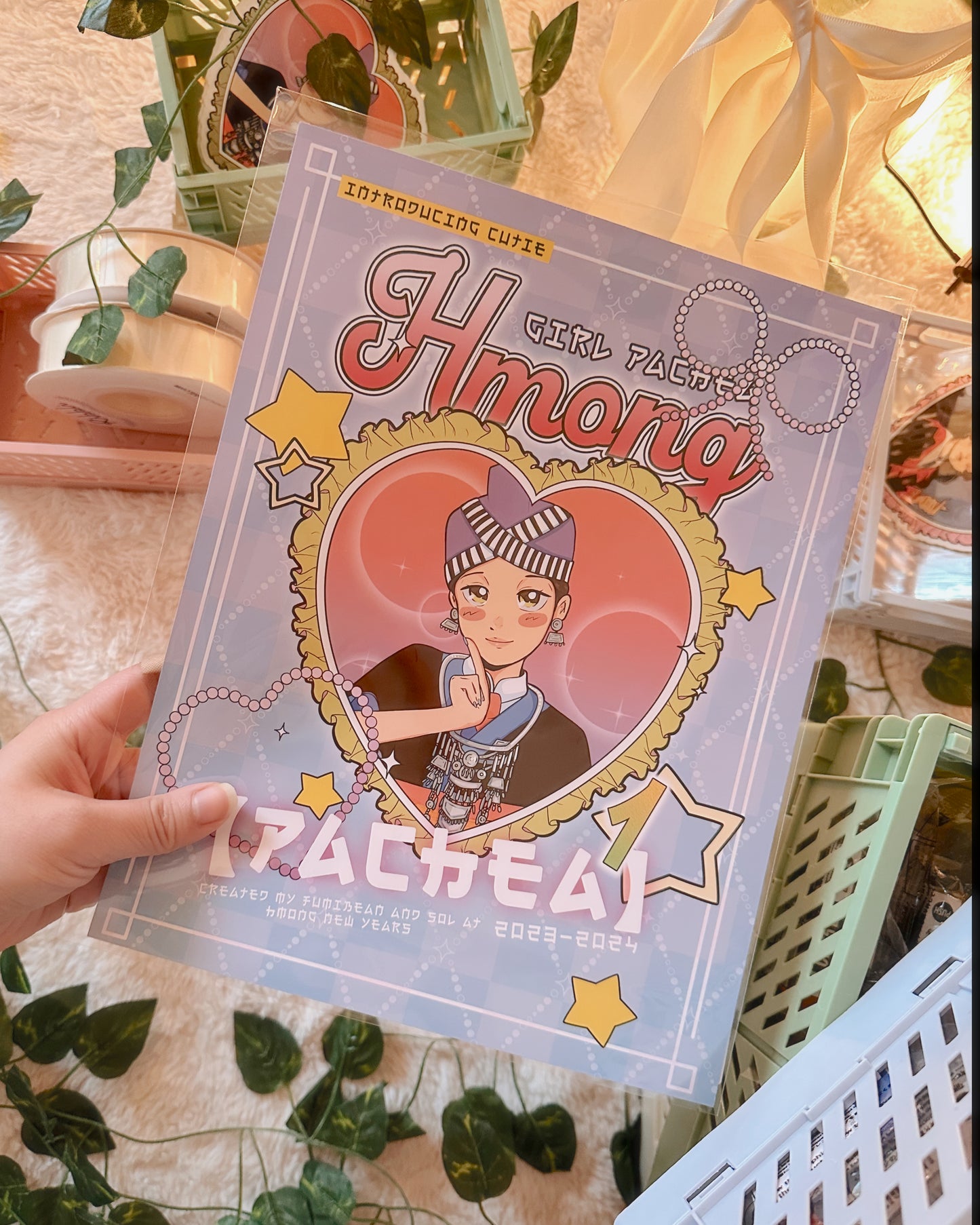 Hmong Cutie (Pachea) Poster by Fumibean
