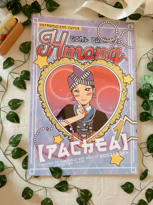Hmong Cutie (Pachea) Poster by Fumibean
