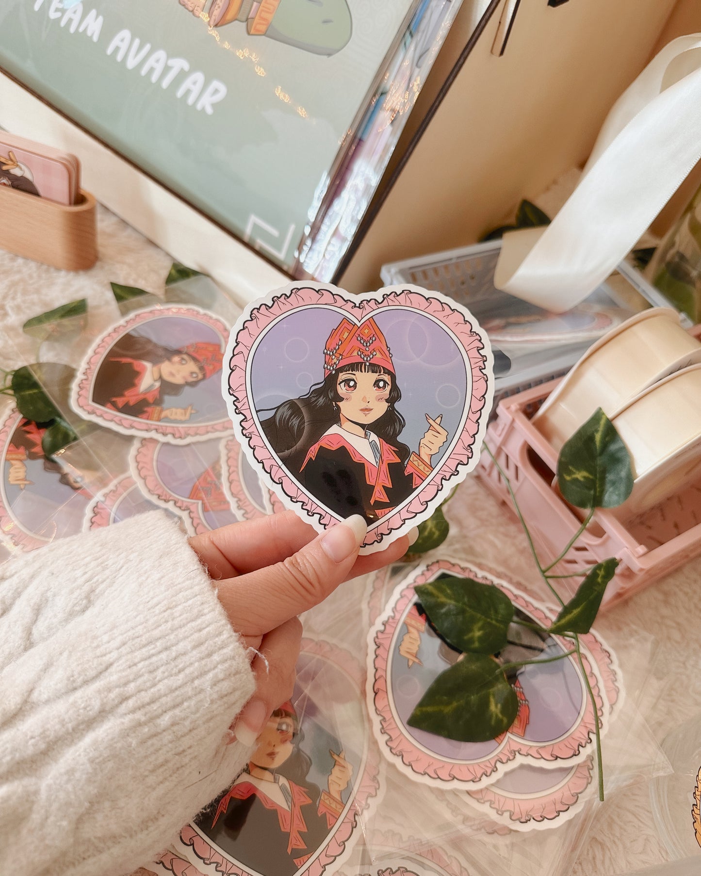 Hmong Cuties 3 Piece Sticker Bundle by Fumibean