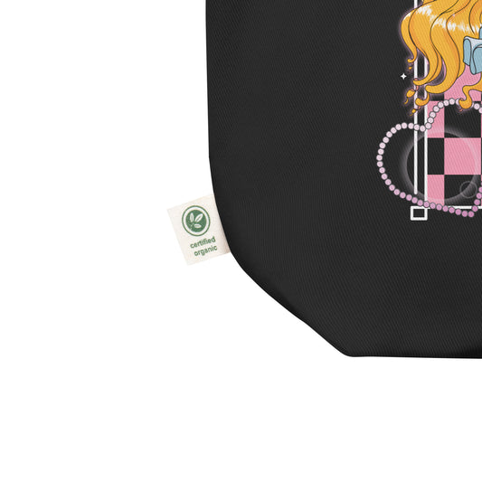 Princess MaiMai Checkered Eco Tote Bag by Fumibean