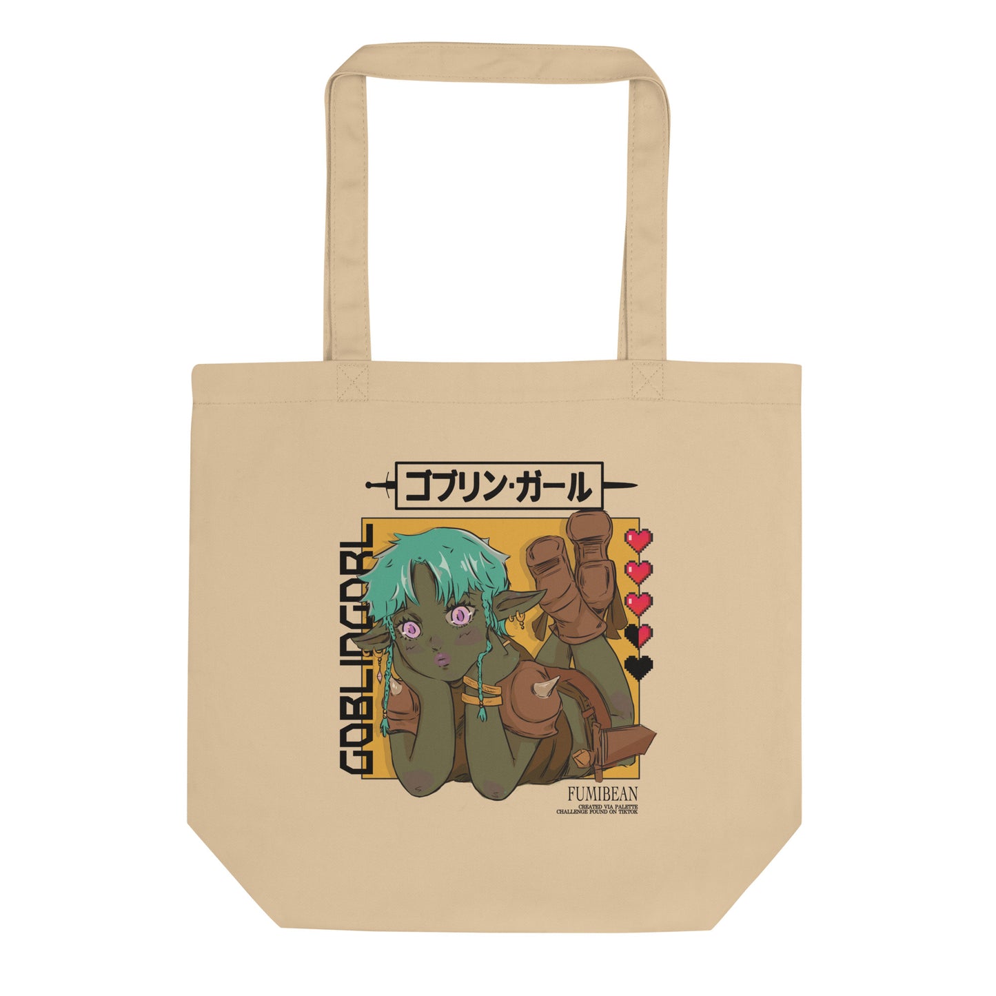 Goblin Girl Eco Tote Bag by Fumibean