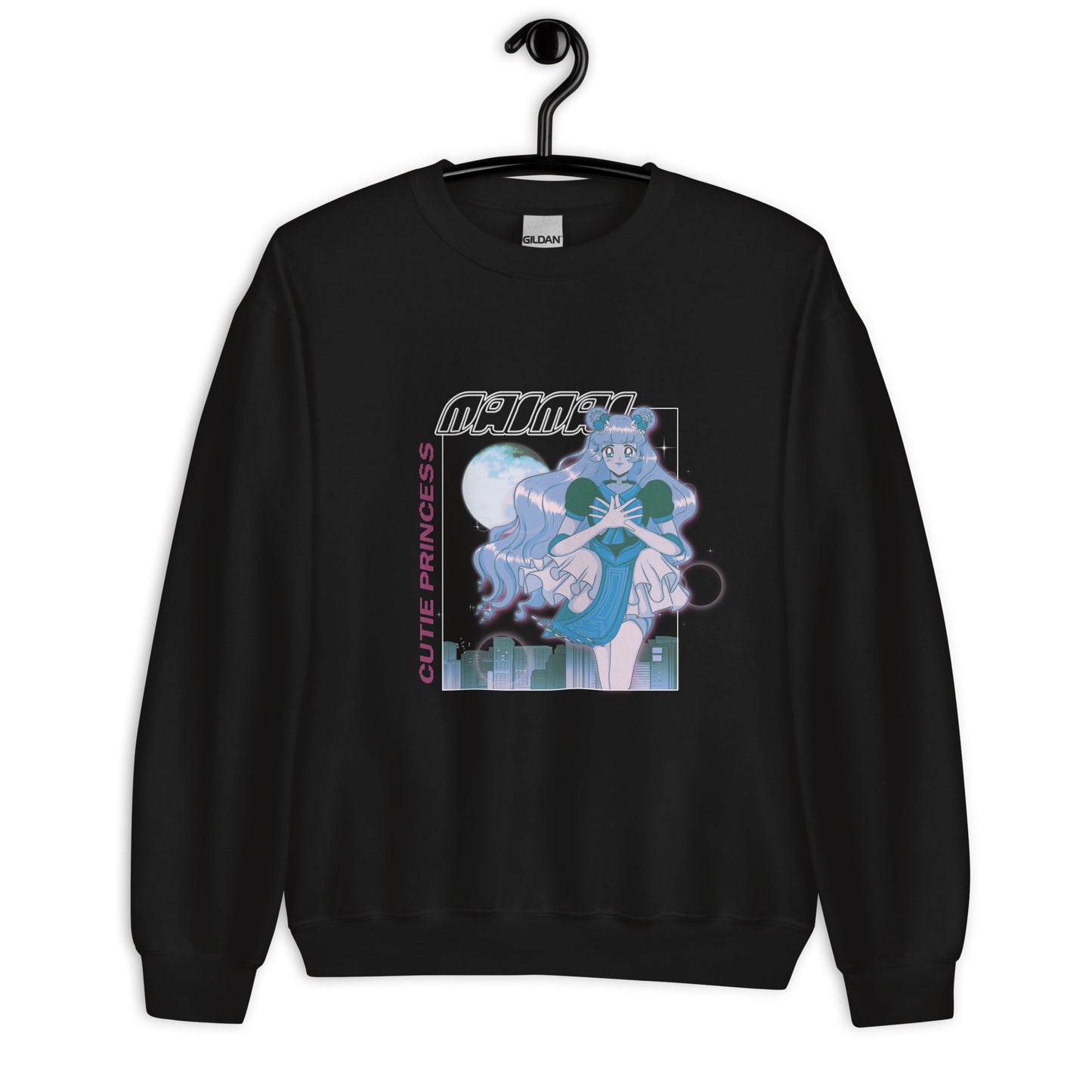 Cutie Princess MaiMai! Moonscape Unisex Sweatshirt by Fumibean