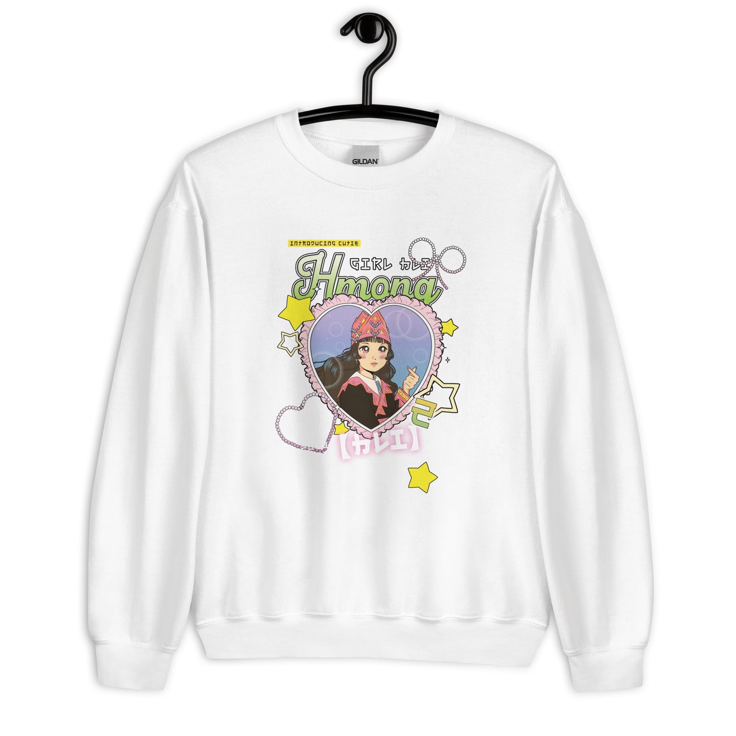 Hmong Cutie (Hli) Unisex Sweatshirt by Fumibean