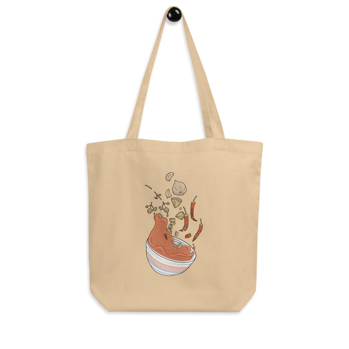 Hmong Hot Pepper Eco Tote Bag by Fumibean