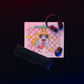 Princess MaiMai Checkered Gaming mouse pad by Fumibean