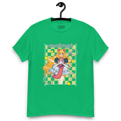 Checkered Princess MaiMai Unisex tee by Fumibean