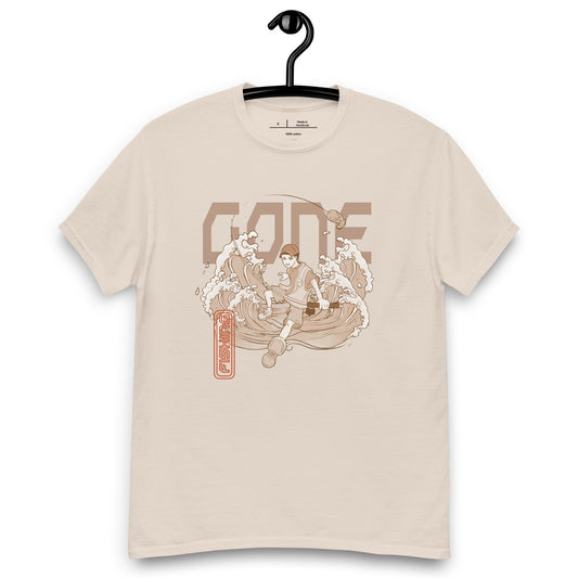 Gone Fishin' Anime Unisex classic tee by Fumibean