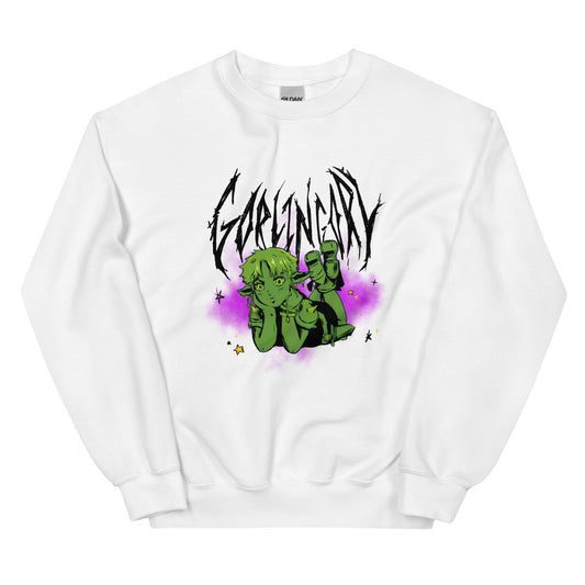 Goblin Gorl Unisex Sweatshirt by Fumibean