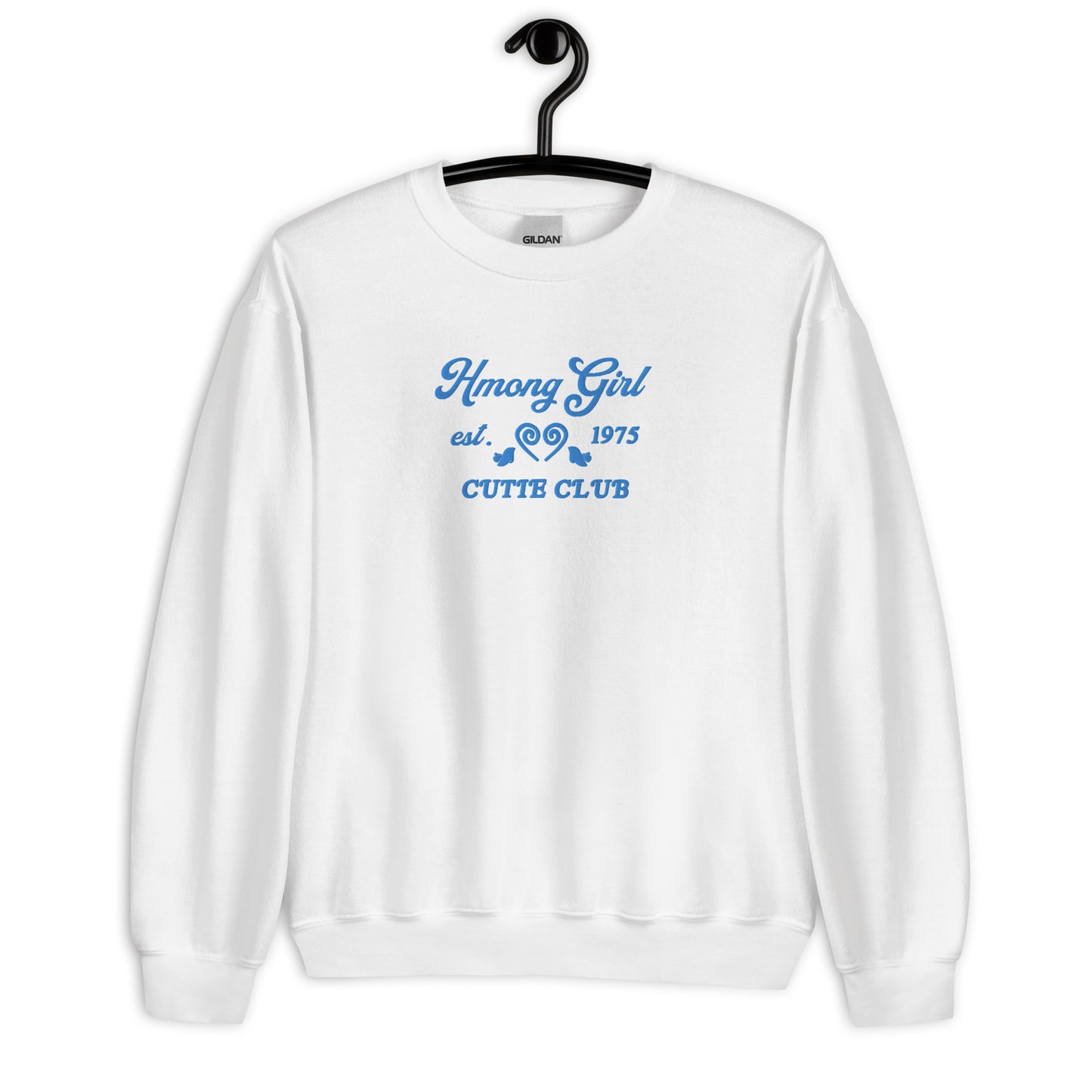 Hmong Cutie Club Est 1975 Unisex Sweatshirt by Fumibean