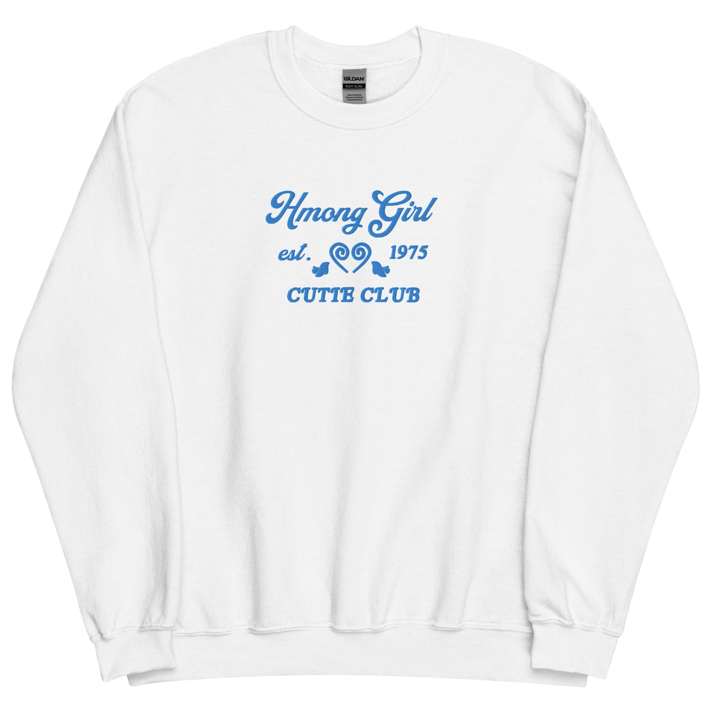 Hmong Cutie Club Est 1975 Unisex Sweatshirt by Fumibean