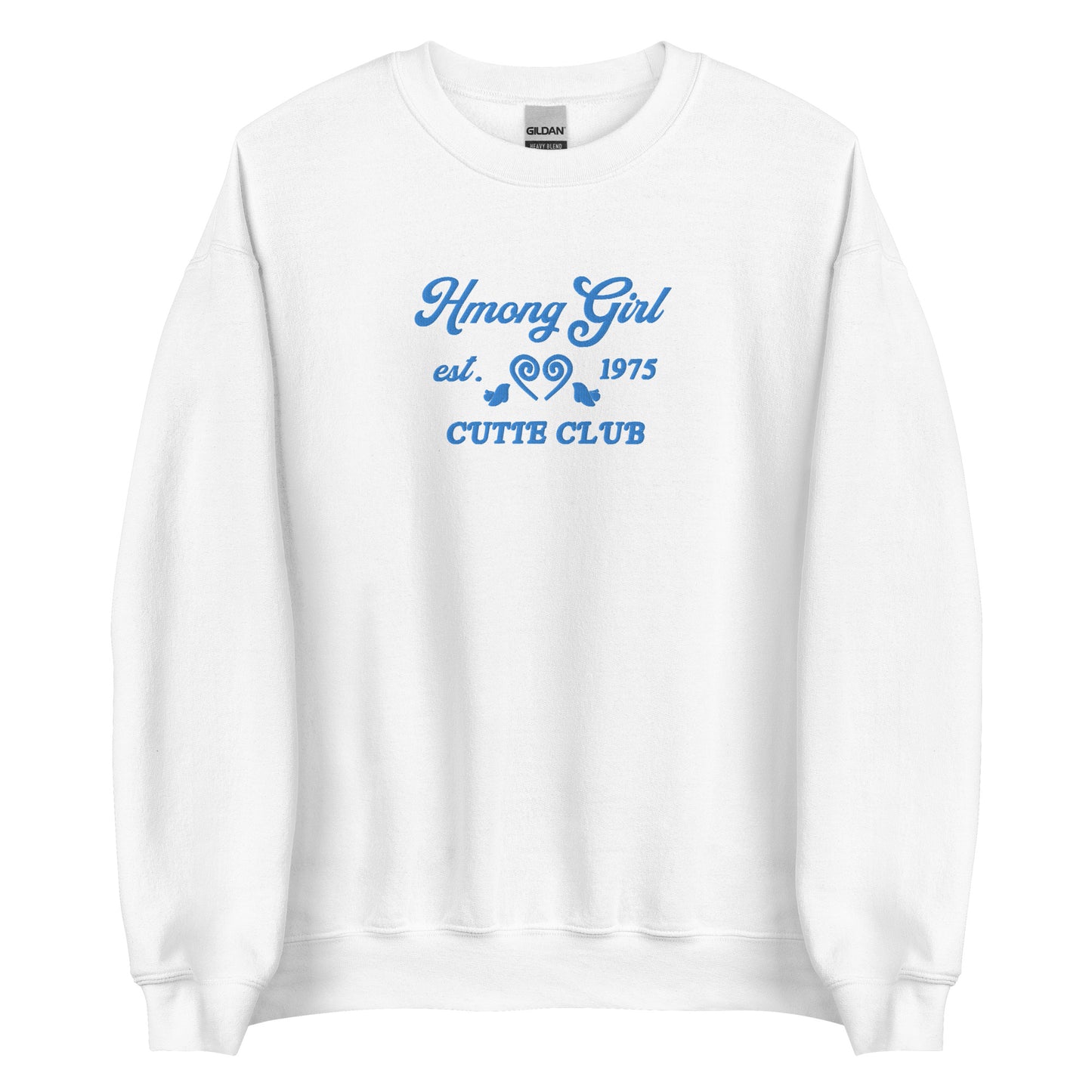 Hmong Cutie Club Est 1975 Unisex Sweatshirt by Fumibean