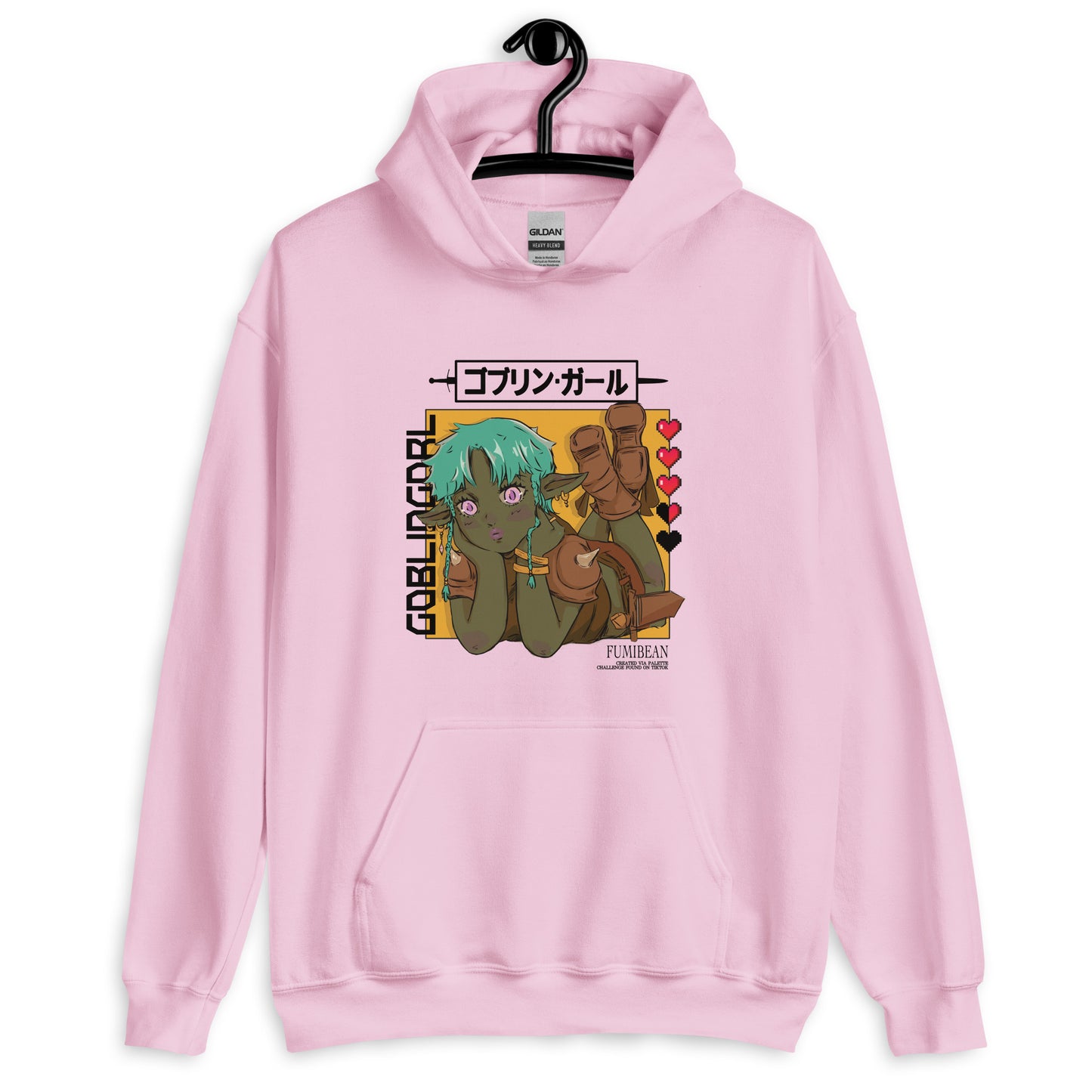 Goblin Gorl Unisex Hoodie by Fumibean