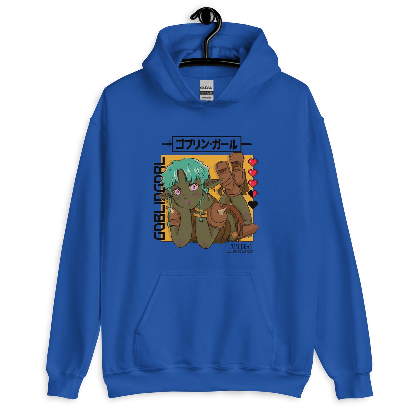 Goblin Gorl Unisex Hoodie by Fumibean