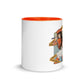 Red Hmong Fighter Girlie Mug By Fumibean