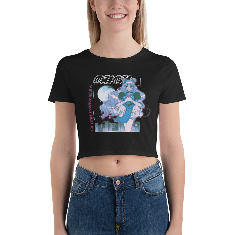 Princess MaiMai Moonscape Crop Tee by Fumibean