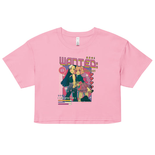 Mai and Nia Women’s crop top by Fumibean from WANTED: Mischief Siblings From Another World