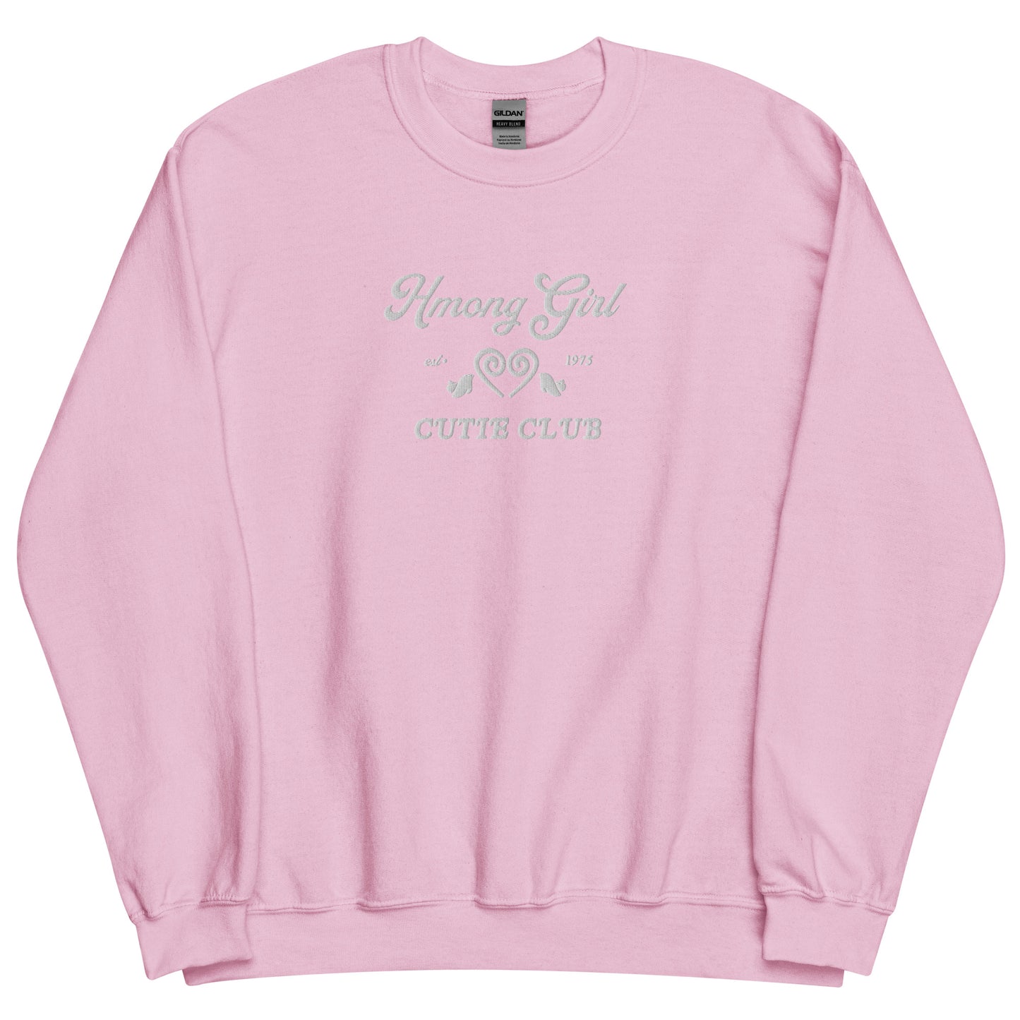 Hmong Girl Cutie Club Est 1975 Sweatshirt by Fumibean