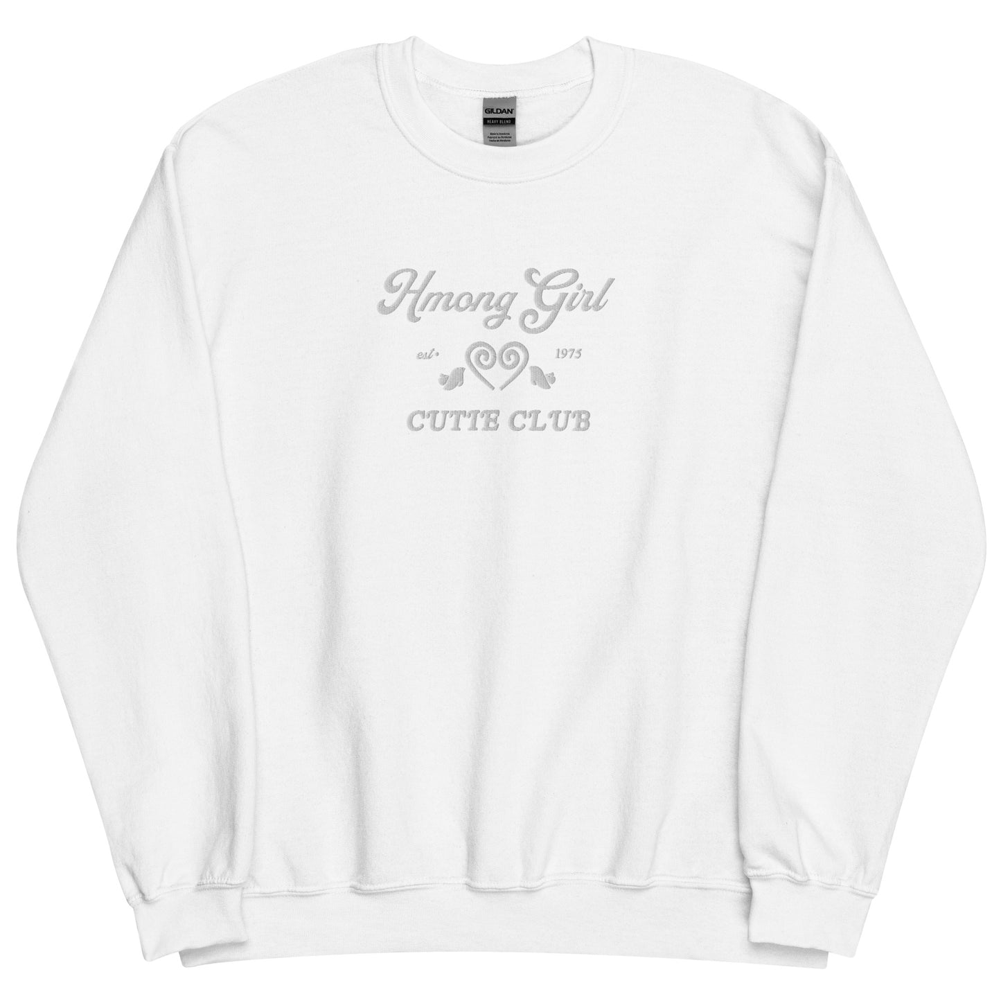 Hmong Girl Cutie Club Est 1975 Sweatshirt by Fumibean